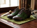 Chaussures Andrea Conti- Style Rétro Chic - Cuir & Daim - T40.  Odalocca 