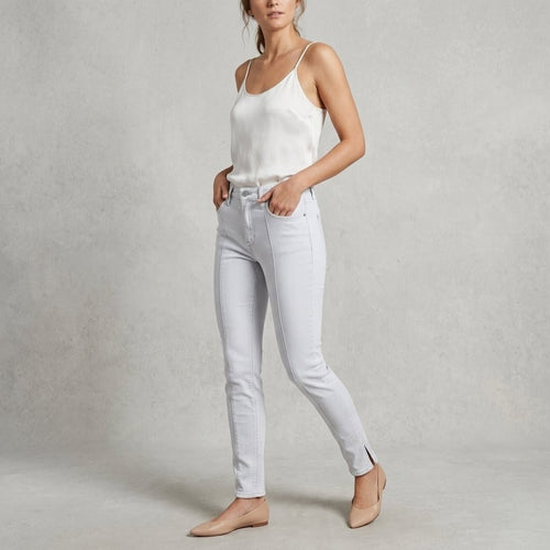 Jean Blanc Rag & Bone Slim Strech - Taille 24 (34FR)