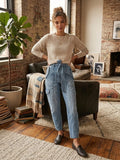 Jean Cargo Lauren Ralph Lauren en Denim Fluide – Bleu Délavé – Taille 42/44