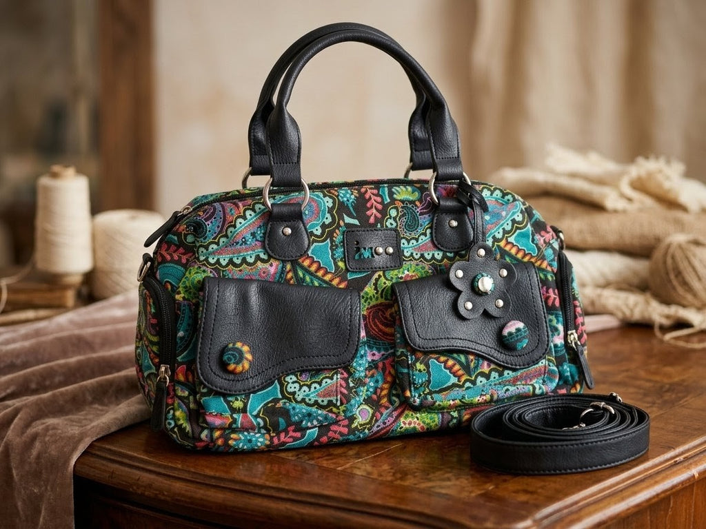 Le Sac à Main IXOO Paisley & Ethnique : L'Accessoire Printemps-Été Indispensable