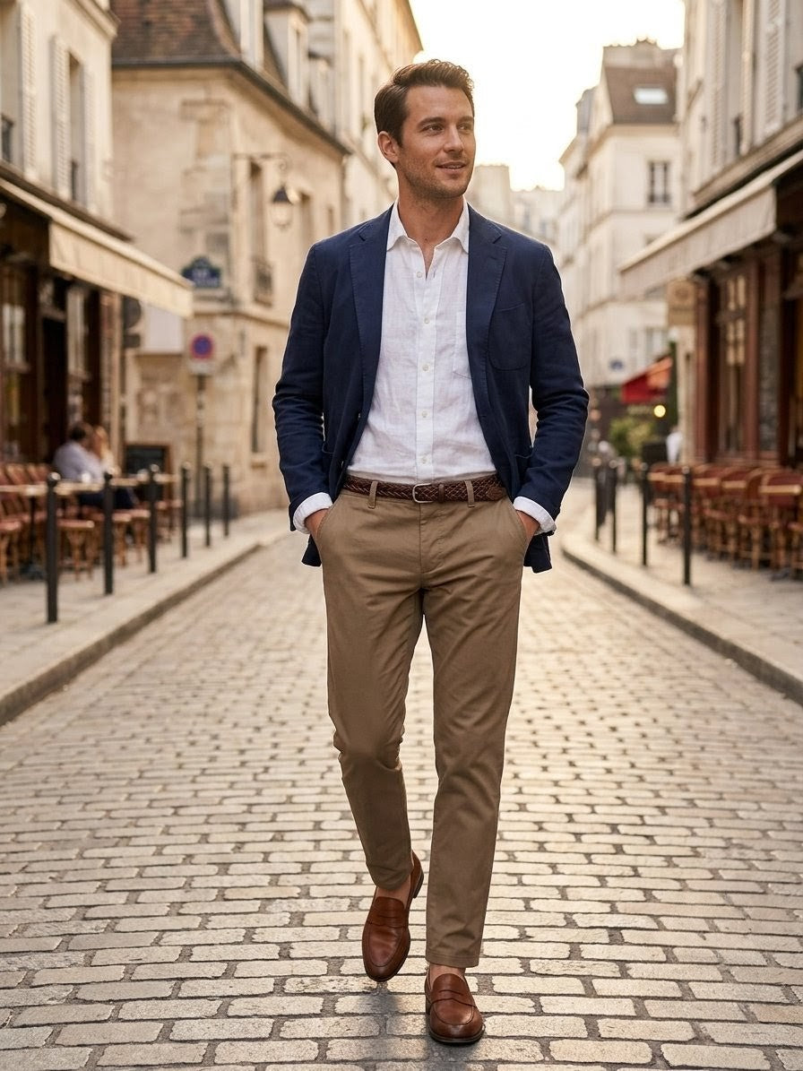 Pantalon Chino Sandro Paris – Kaki / Beige Taupe – XXL