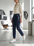 Pantalon Vintage Burberrys of London – Édition Boutique Tieco – Marine & Lin T38/40