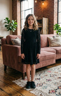 Ravissante petite robe noire en dentelle- Gémo- 12 ans