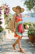 Robe midi Desigual – Imprimé Géométrique Arty – Taille M.  Odalocca 