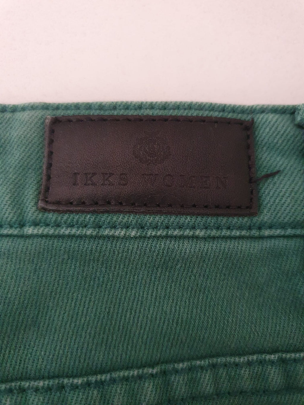 Jean Slim IKKS Women – Vert Émeraude – Taille 34