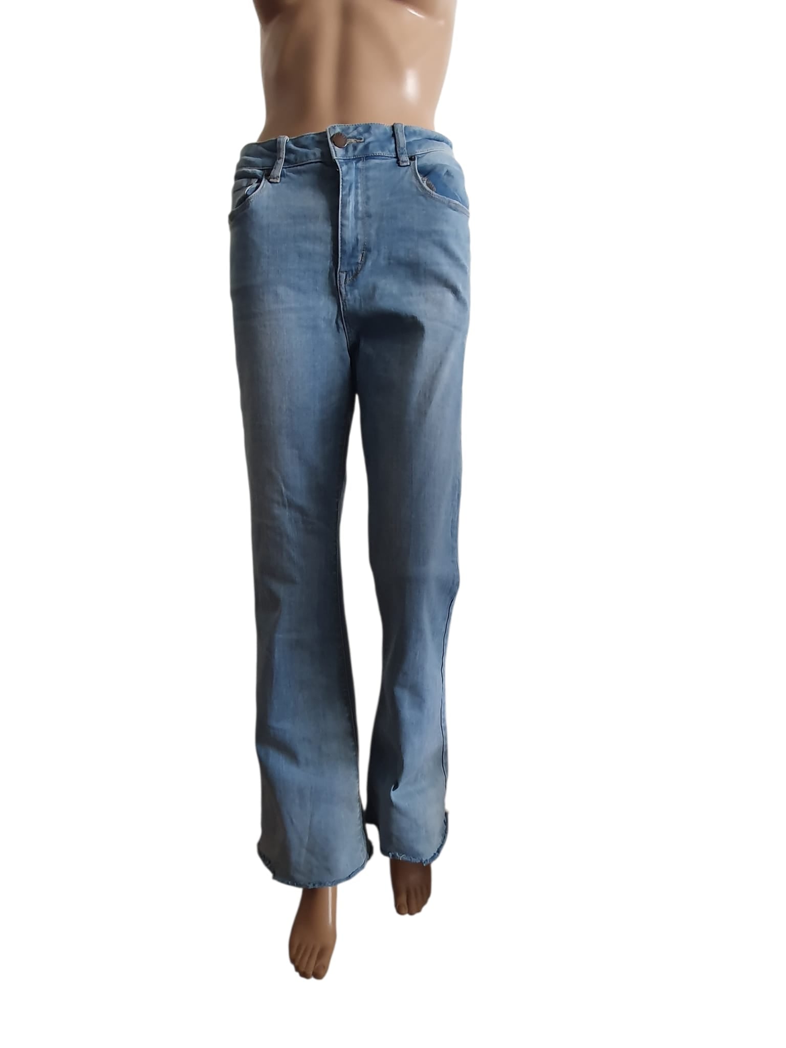 Jeans Forever 21 - Coupe Flare "Raw Edge" (Style Années 70/Y2K)
