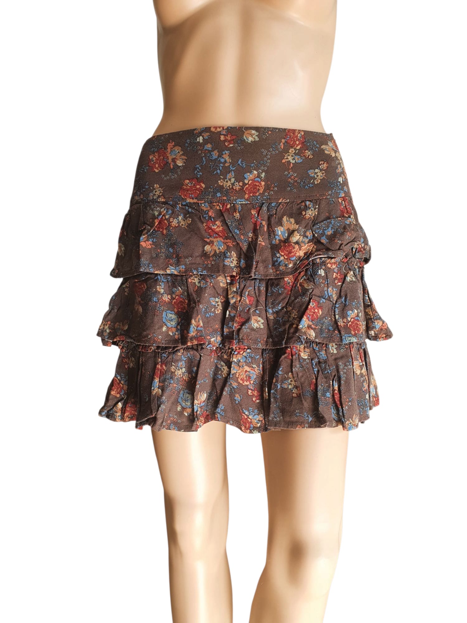 Jupe Courte Volantée Camaïeu- Style Bohème-chic-