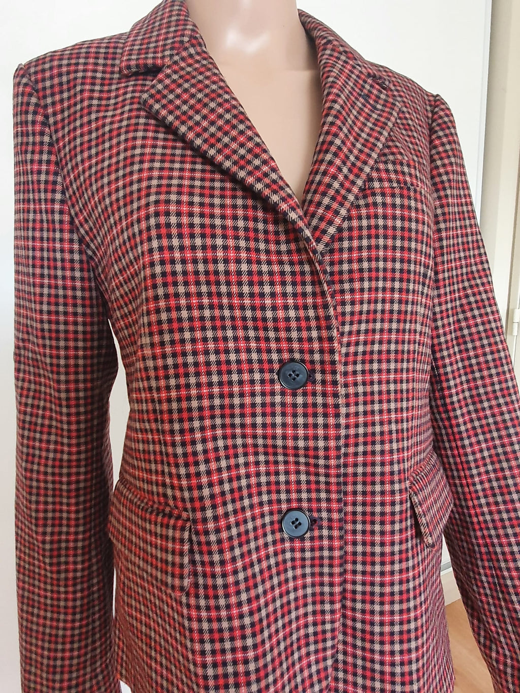 Veste Blazer Femme À Carreaux  - Comptoir des Cotonniers (Taille 40 / M)