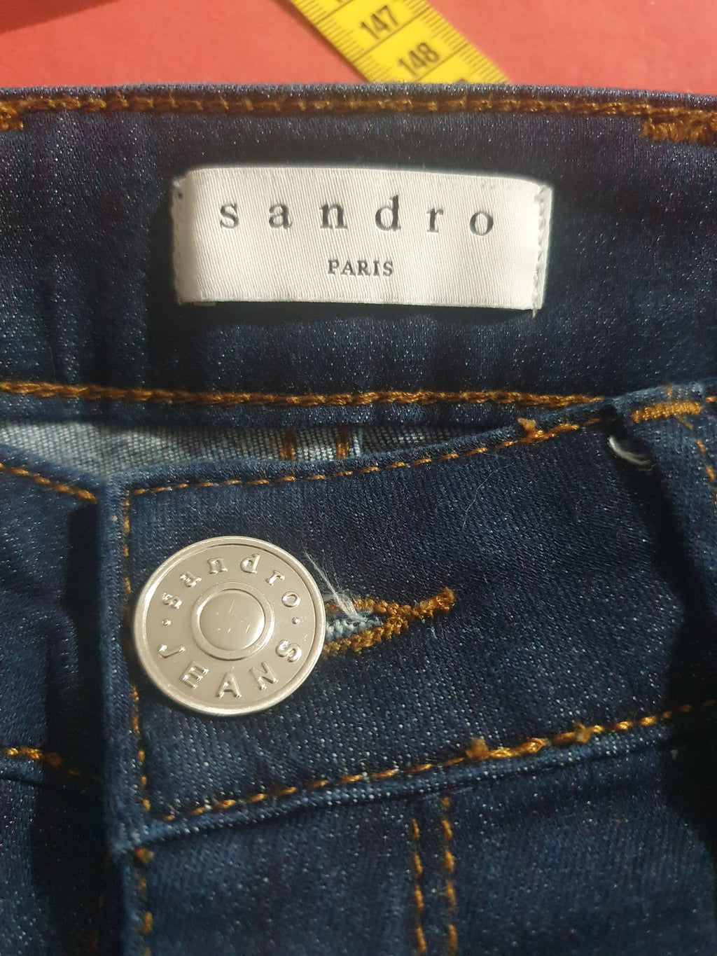 Jeans Slim Sandro Paris Brut T36 / 38