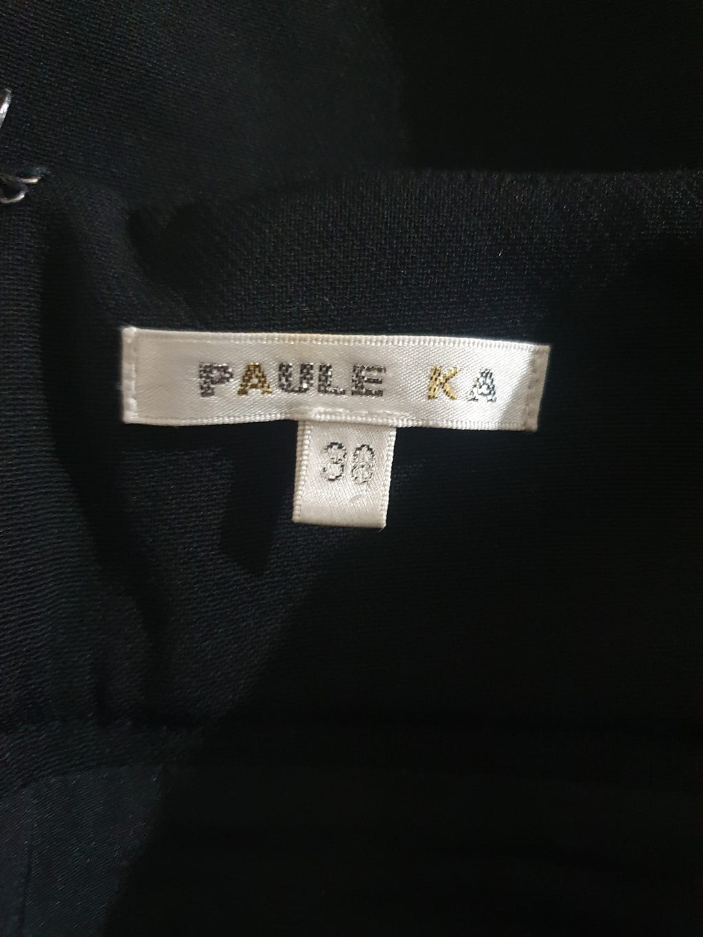 Pantalon Noir ajusté Chic et Élégant PAULE KA - Taille 38