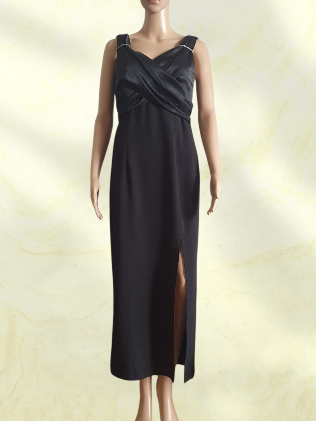 Robe de Soirée Longue Noire Martinelli  – T36