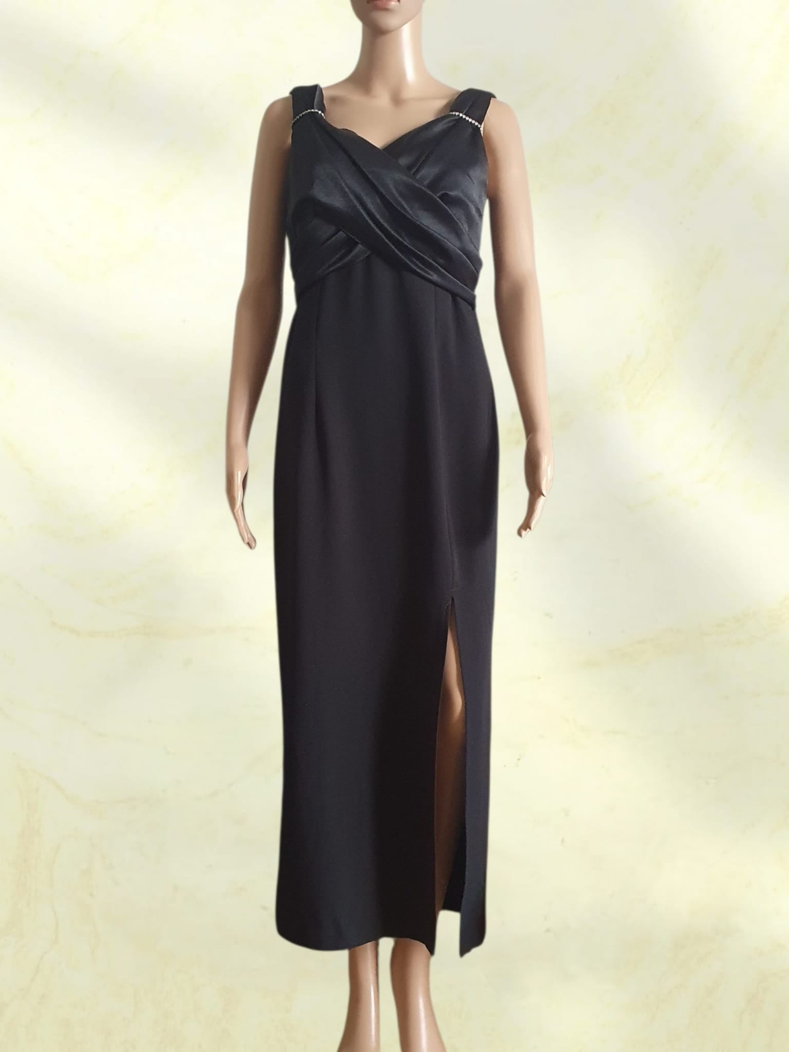 Robe de Soirée Longue Noire Martinelli  – T36