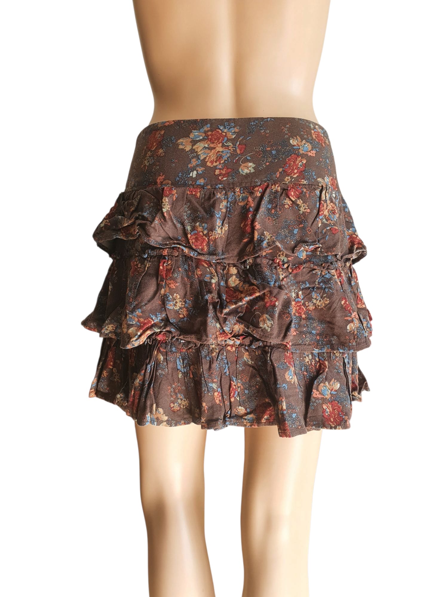 Jupe Courte Volantée Camaïeu- Style Bohème-chic-