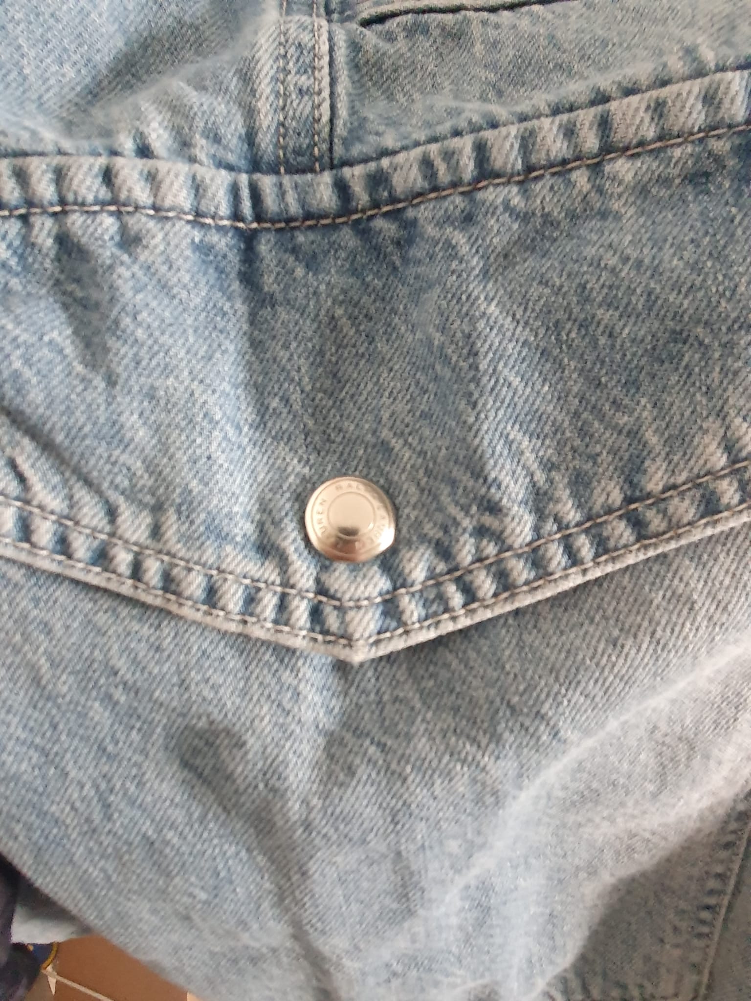 💙 Jean Cargo Lauren Ralph Lauren en Denim Fluide – Bleu Délavé – Taille 42/44