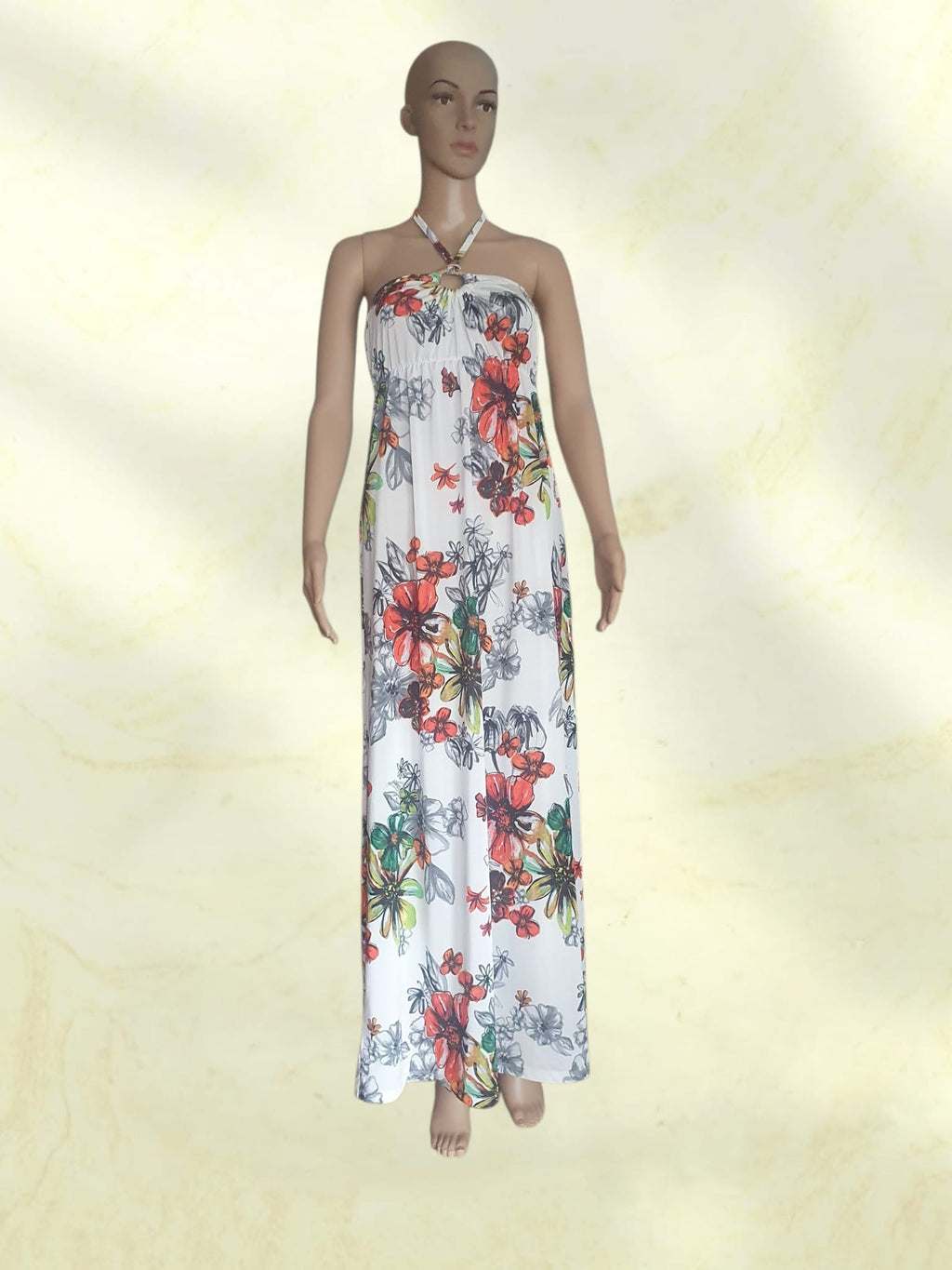 Robe Longue Fleurie Sandro Ferrone – Style Boho Chic – Taille S