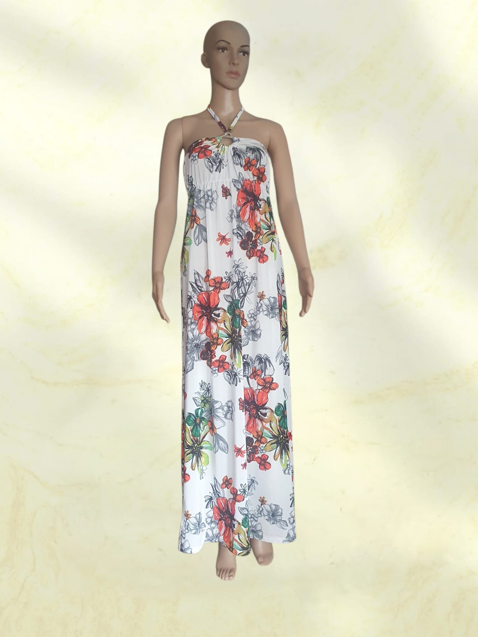 Robe Longue Fleurie Sandro Ferrone – Style Boho Chic – Taille S