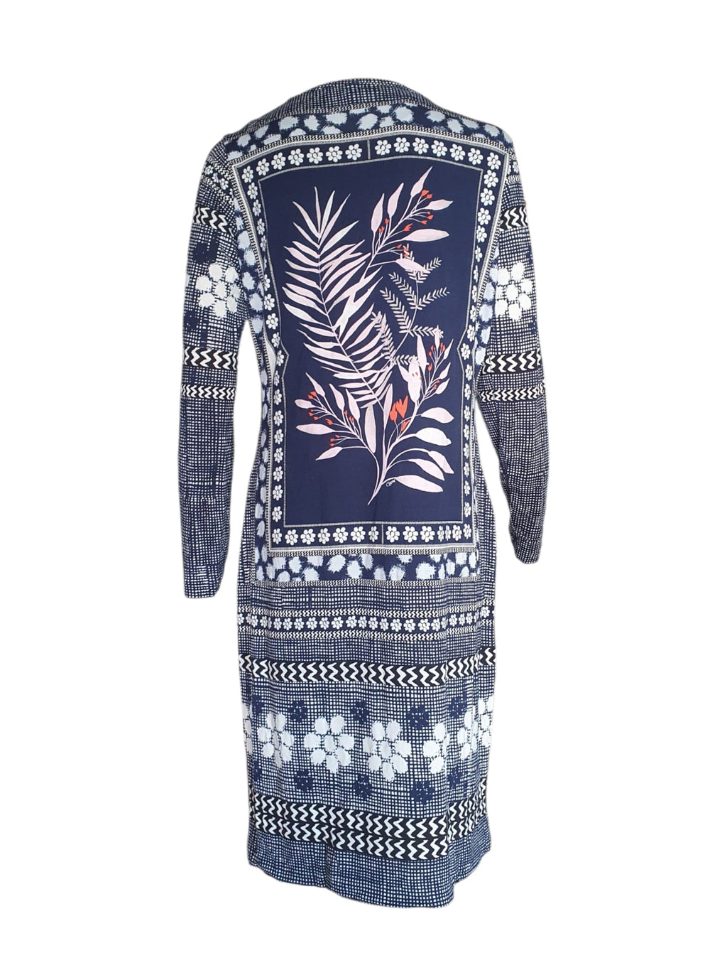 Robe Diane von Furstenberg en Soie Bleue - Taille 42 (US 12) - Chic & Floral