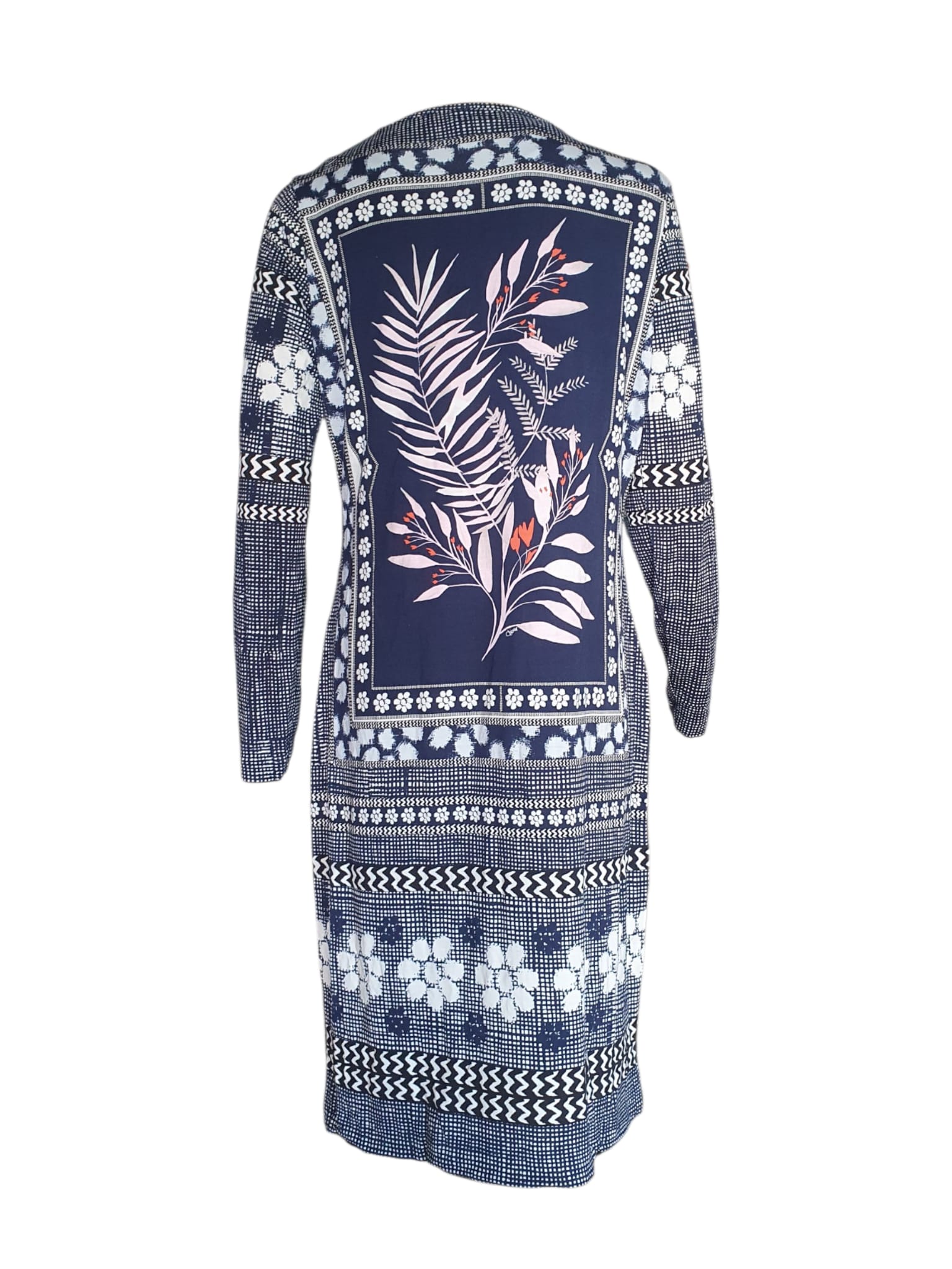Robe Diane von Furstenberg en Soie Bleue - Taille 42 (US 12) - Chic & Floral