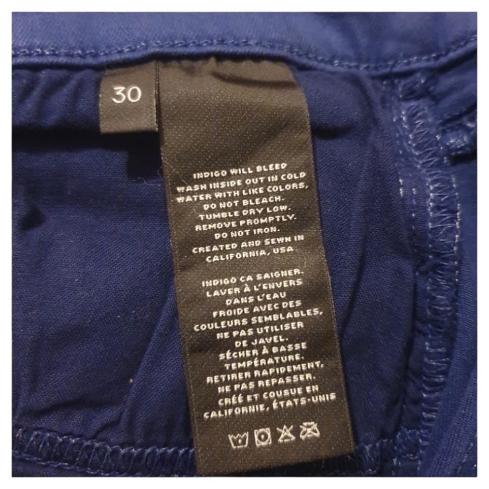 💎 Jeans J Brand "Rail" Luxury Indigo- Made in USA - T38