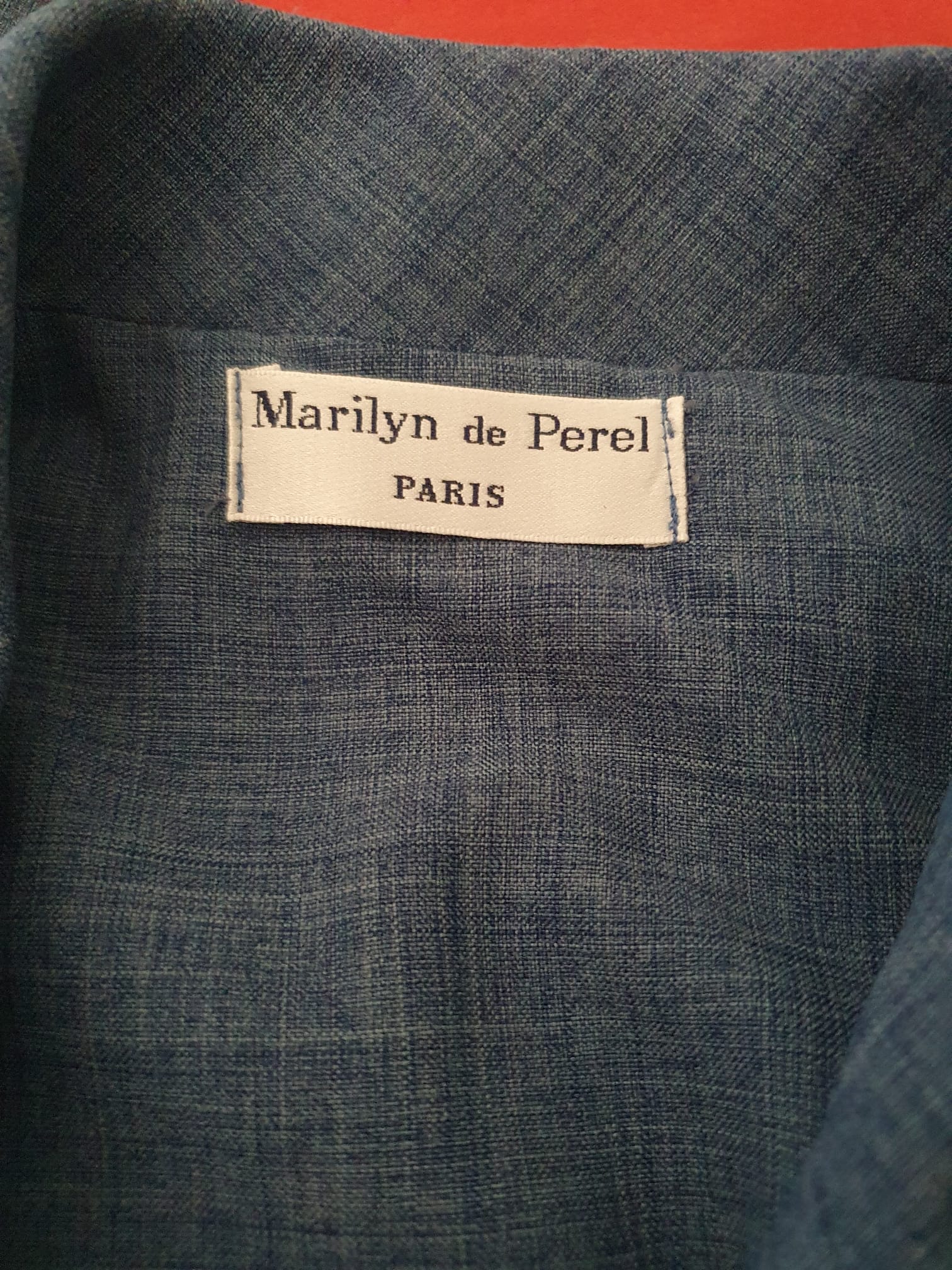 Blazer d’Été Vintage années 80/90  – Marilyn de Perel Paris - T44