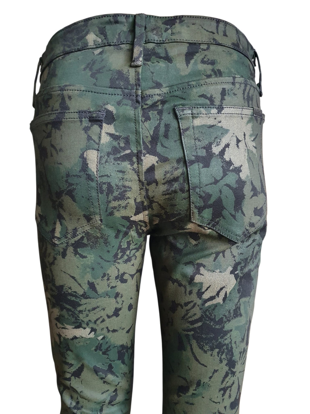 Jeans Joe's Jeans- Imprimé Floral Camo- Coupe High Rise Skinny T36 (S)