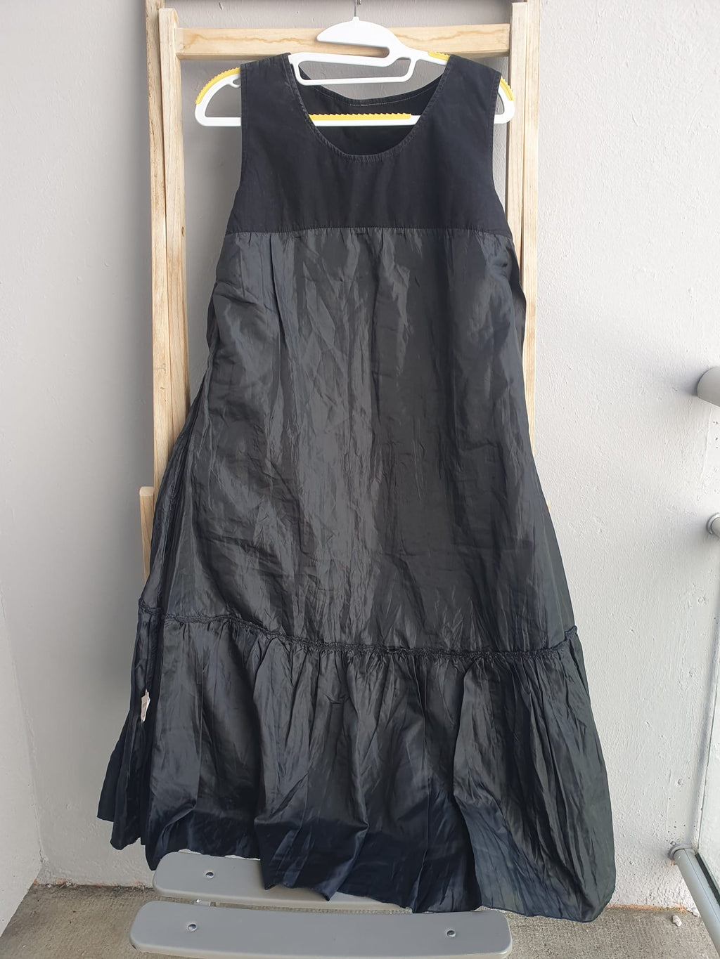 Robe d’été Noire Arty en Coton - Jacqueline Riu - Taille 44
