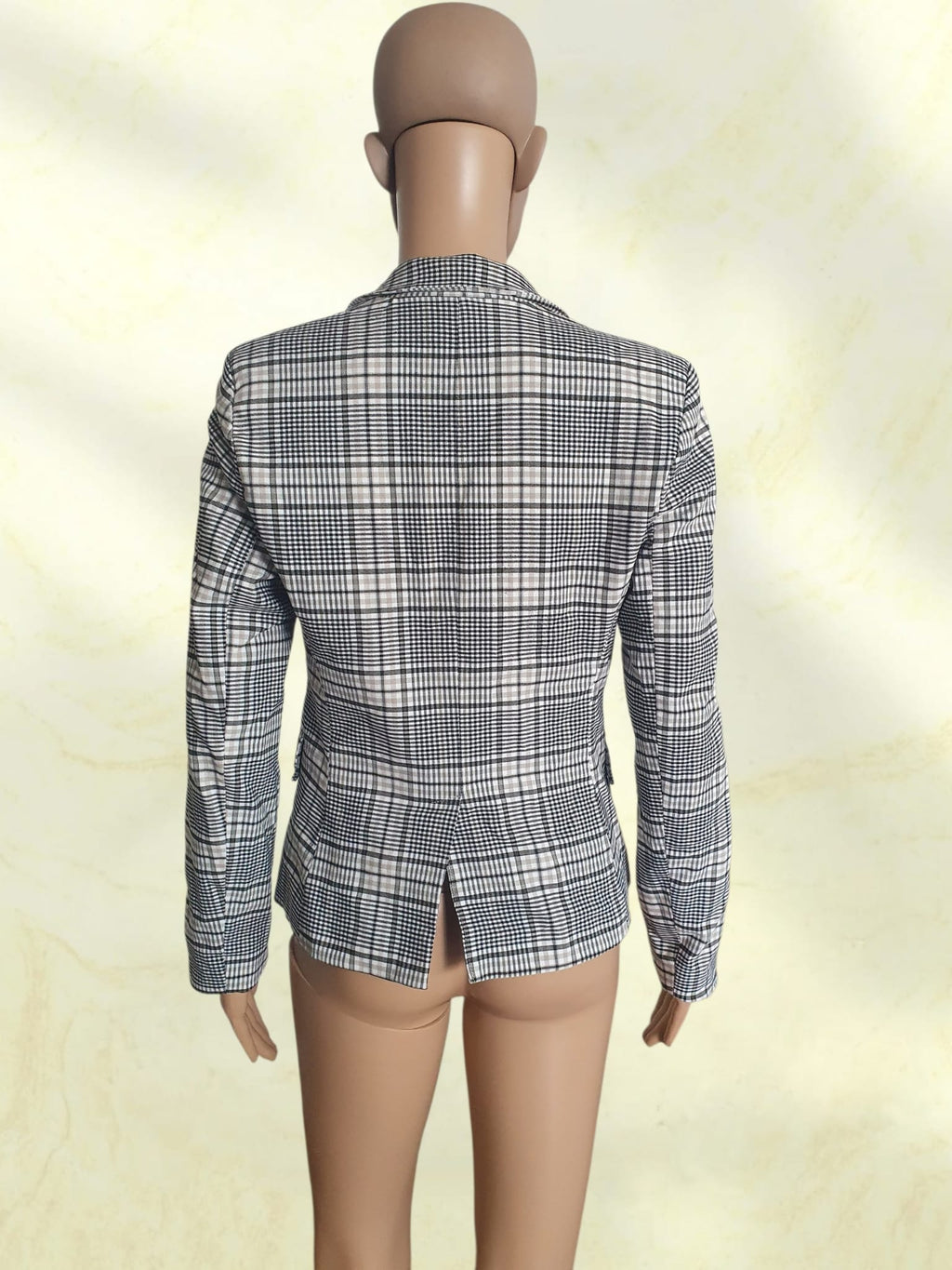 Veste Blazer Femme à Carreaux Cache Cache - Taille 36 (S)