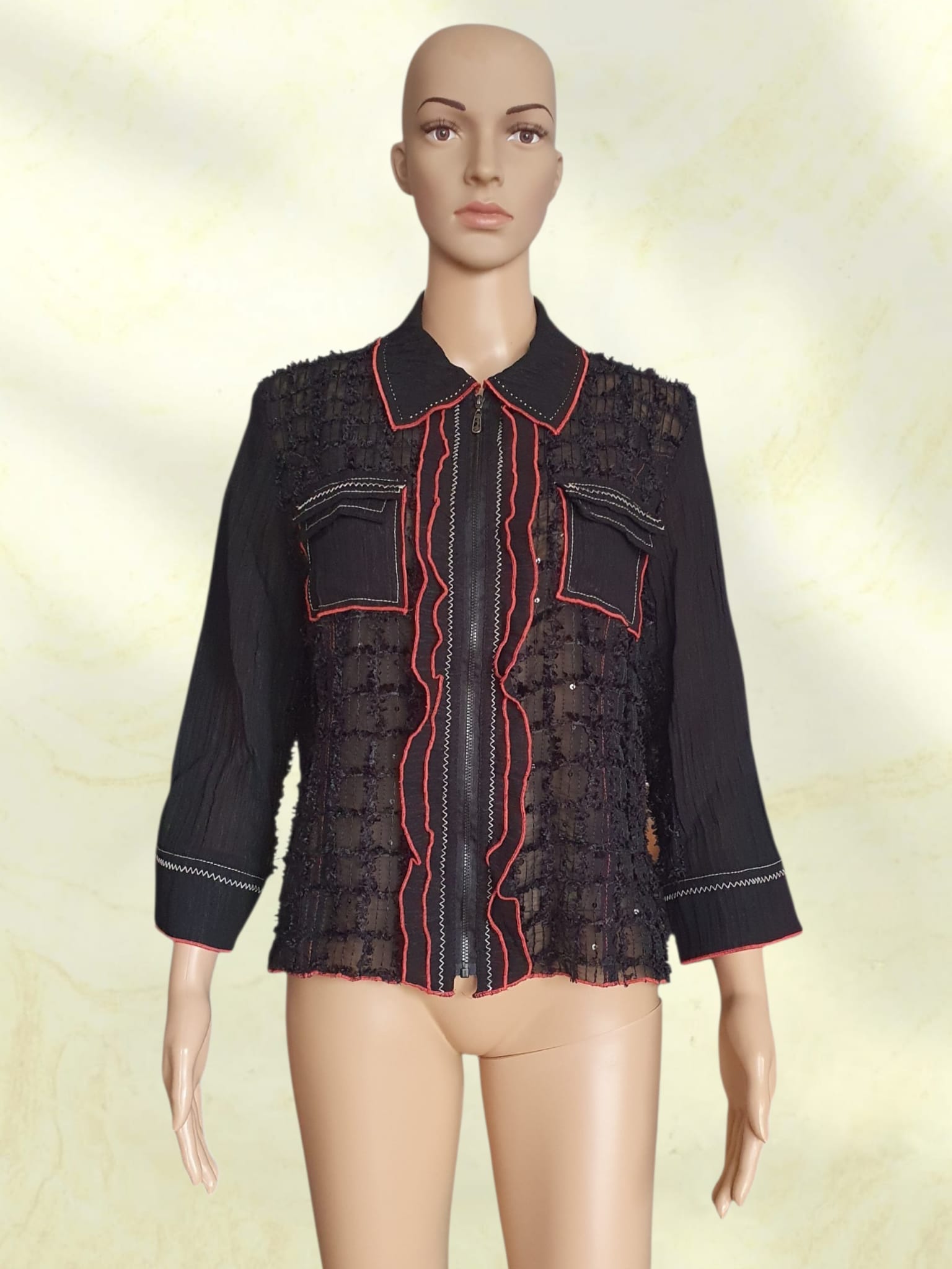 Veste légère / Haut transparent Alexo - Style Créateur T42
