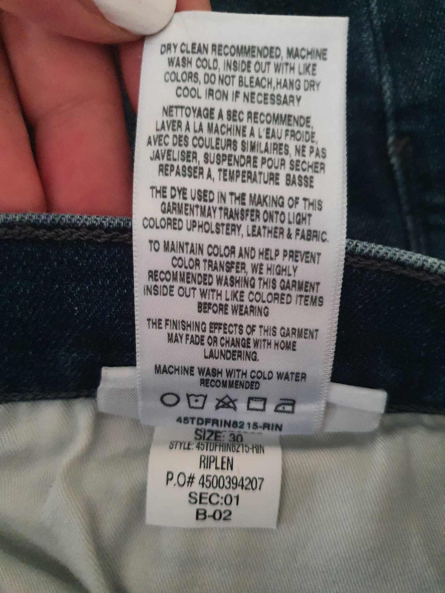 Jean Joe's Jeans "The Asher" Slim Fit - Bleu Brut Usé - Homme - W30 (Taille 40)