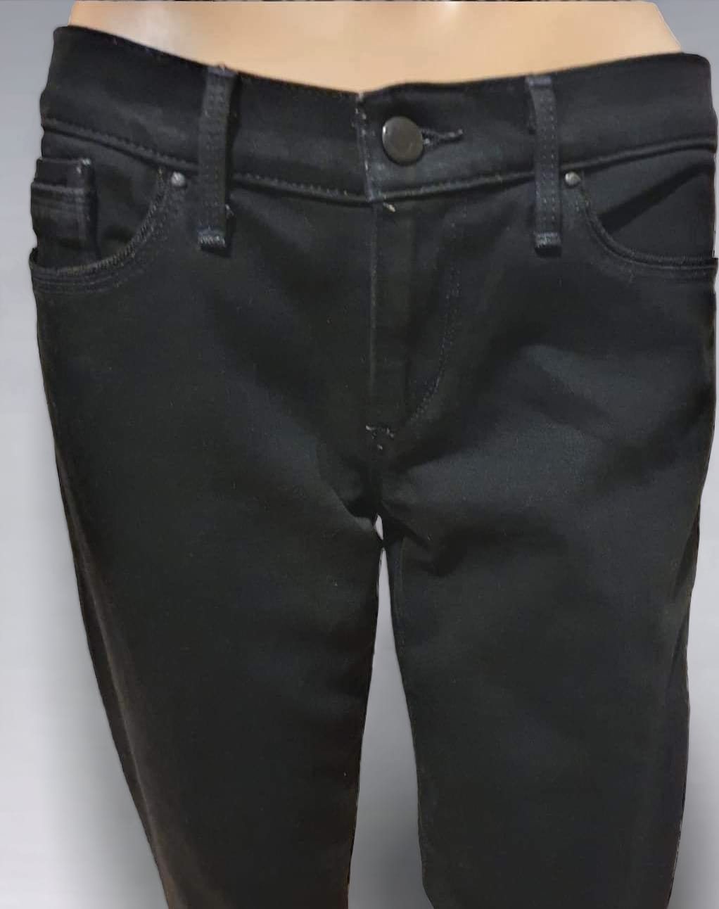 🖤 Jean Joe's Jeans "The Lara" – Coupe Cigarette – Noir Intense (Stay Black) T40