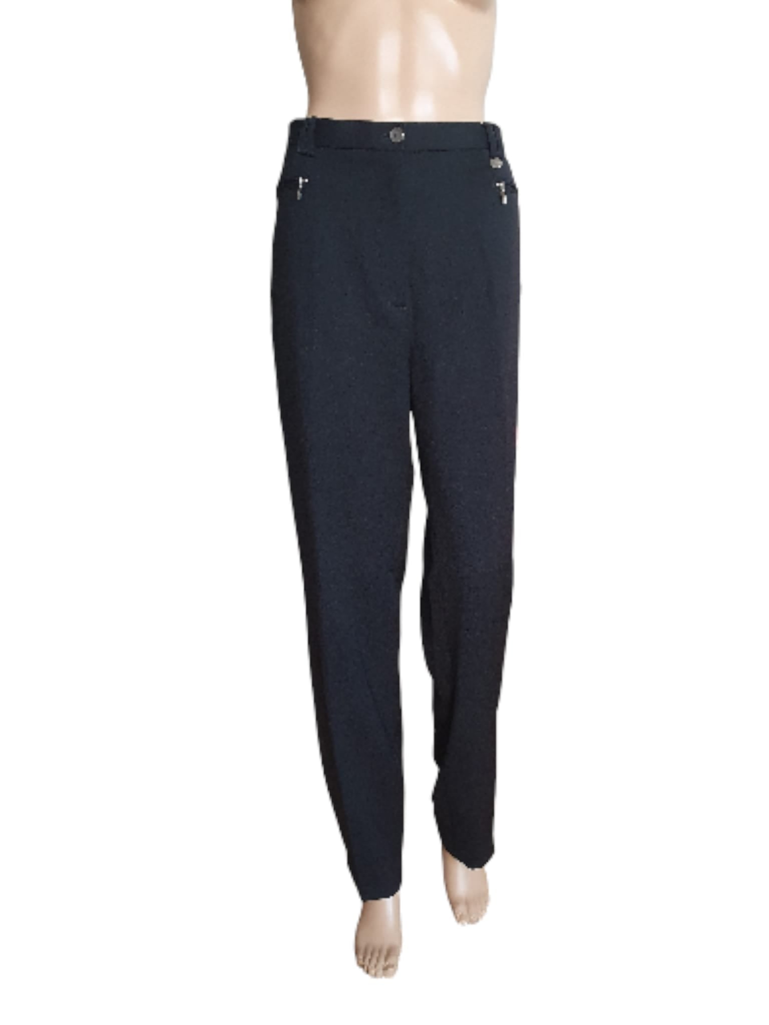 Pantalon Chic Bruno Saint Hilaire- Laine et Confort- T46