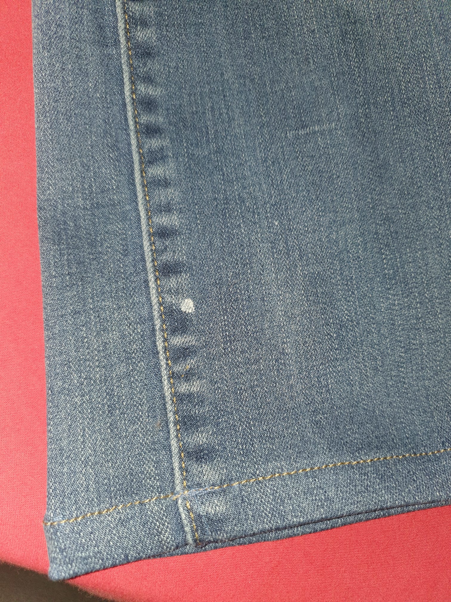 Jean Levi's 714 Straight Femme - Denim Bleu Délavé - Taille W30 / 36 (S)
