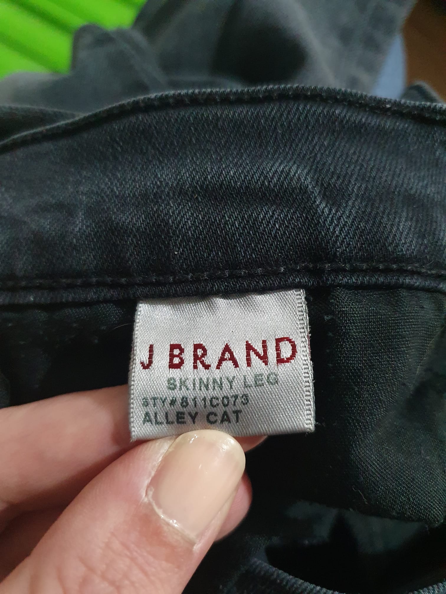 Jean Slim J Brand- Noir délavé (Look Rock & Premium)