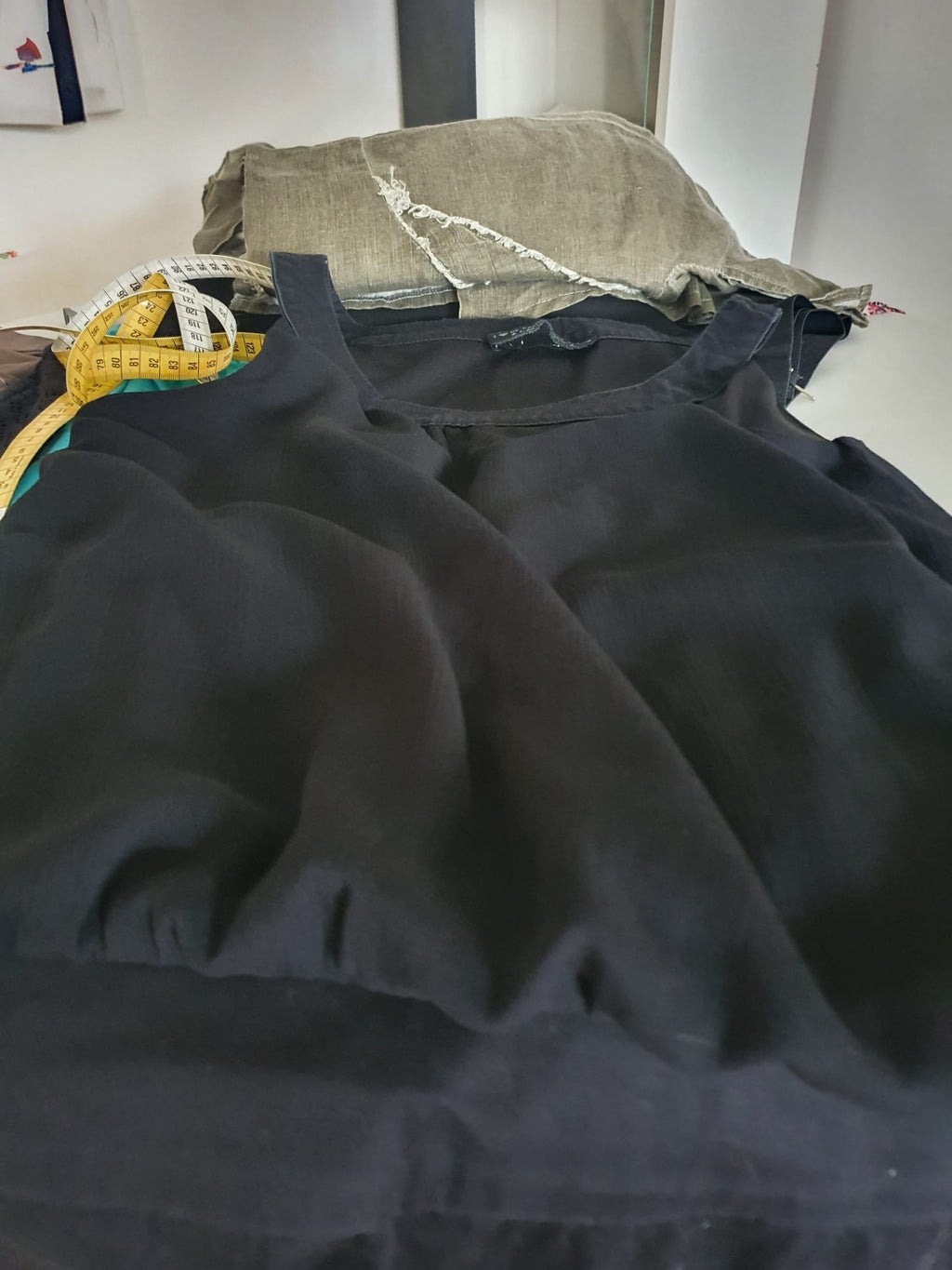 Petite Robe Noire Blousante - Cache Cache (Taille 38)