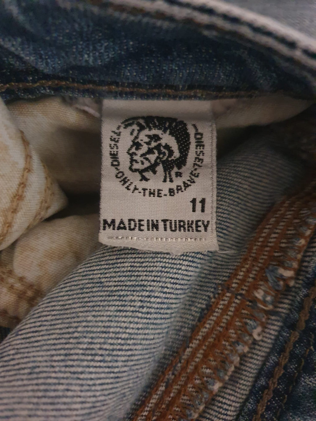 💎 Jean Diesel "Hevy J" – Archive Vintage Y2K – Denim Premium - 12 ans