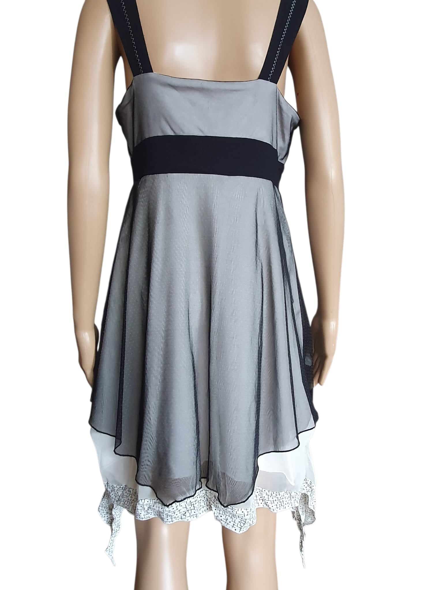Robe de Créateur "La Mode est à Vous" – Style Bohème Chic & Asymétrique - Taille 38 (M