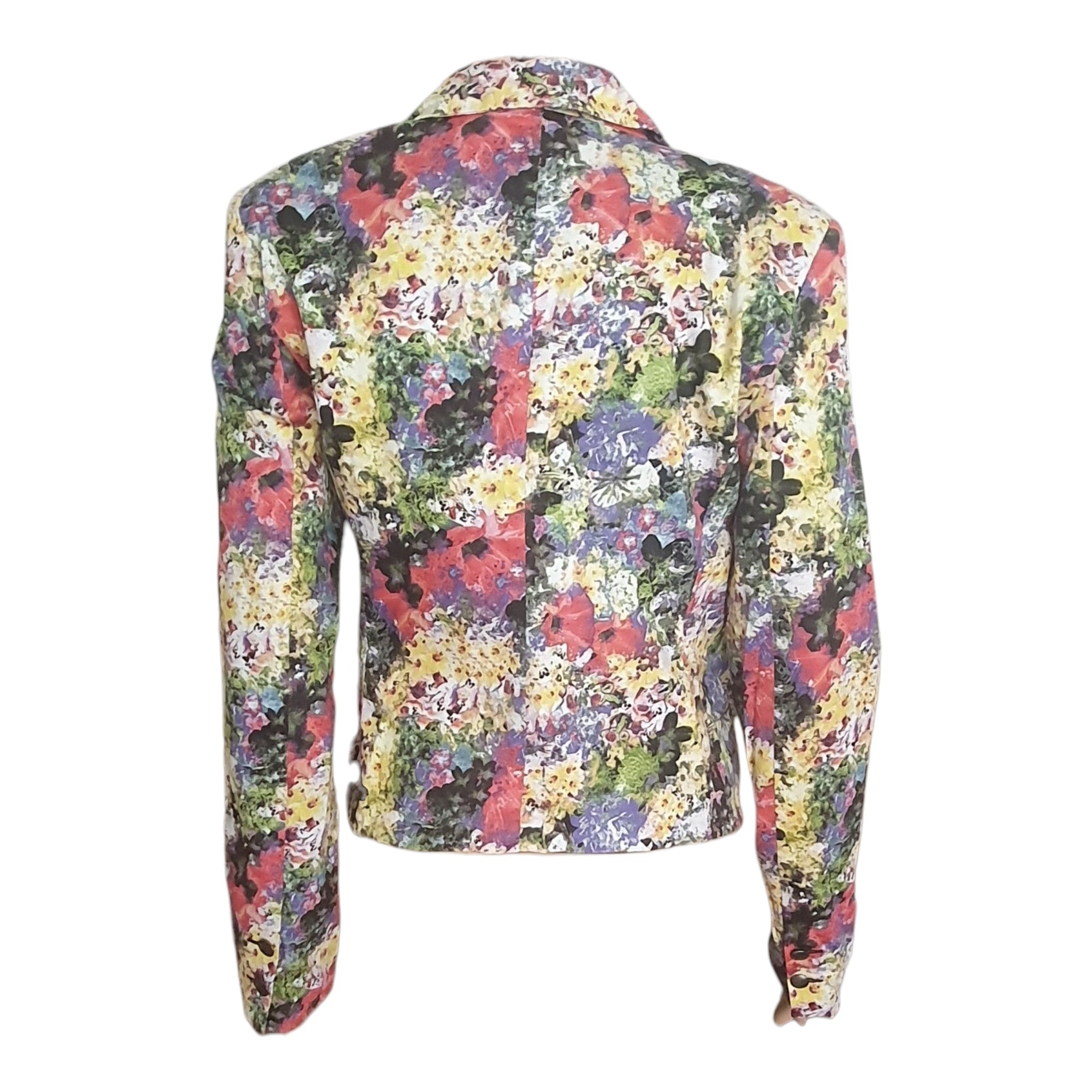 Veste Blazer Fleuri Coton ONLY – Modèle Azalea – Blazer Ajusté Stretch T38