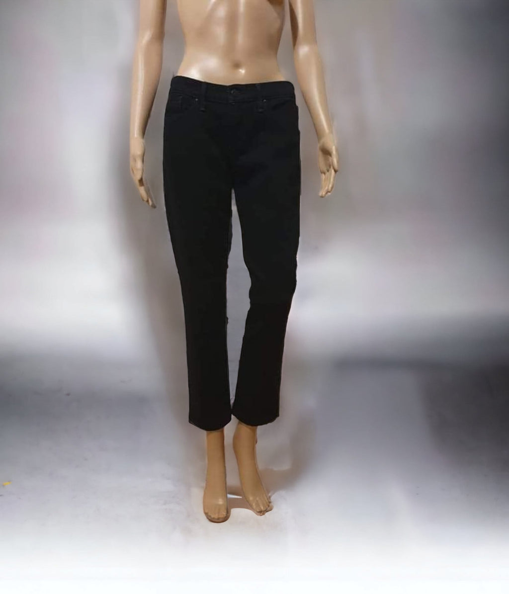 🖤 Jean Joe's Jeans "The Lara" – Coupe Cigarette – Noir Intense (Stay Black) T40