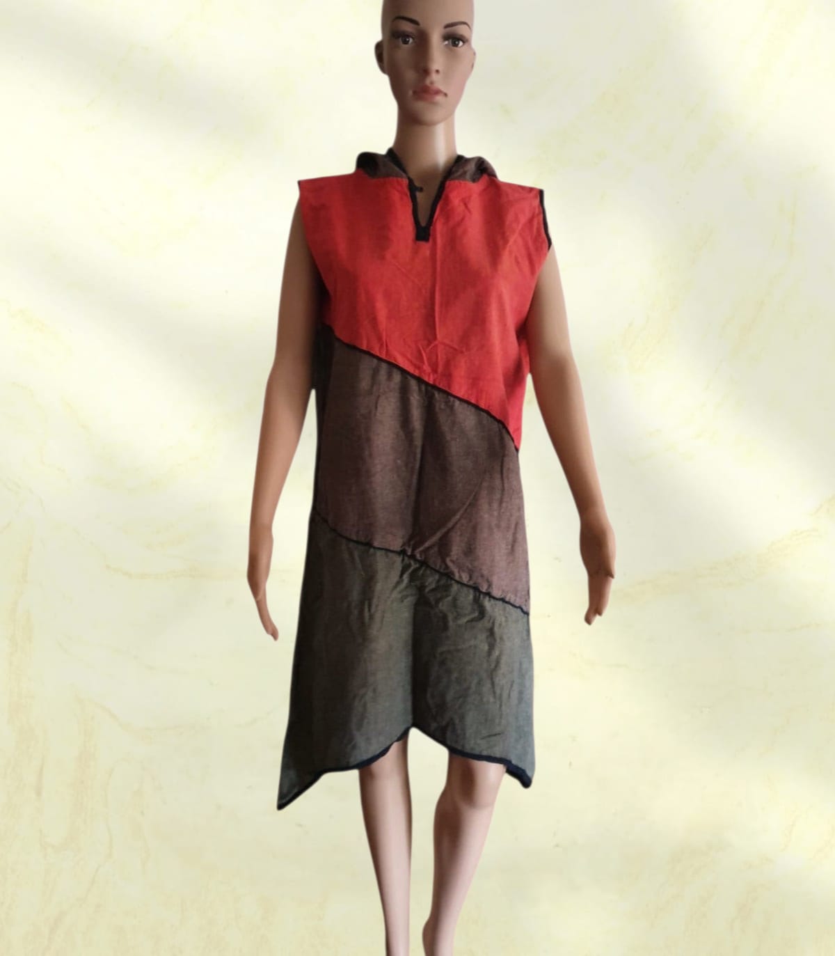 Robe "Forêt Enchantée" Tara- Style Lutin & Bohème- 100% coton- 42 (XL)