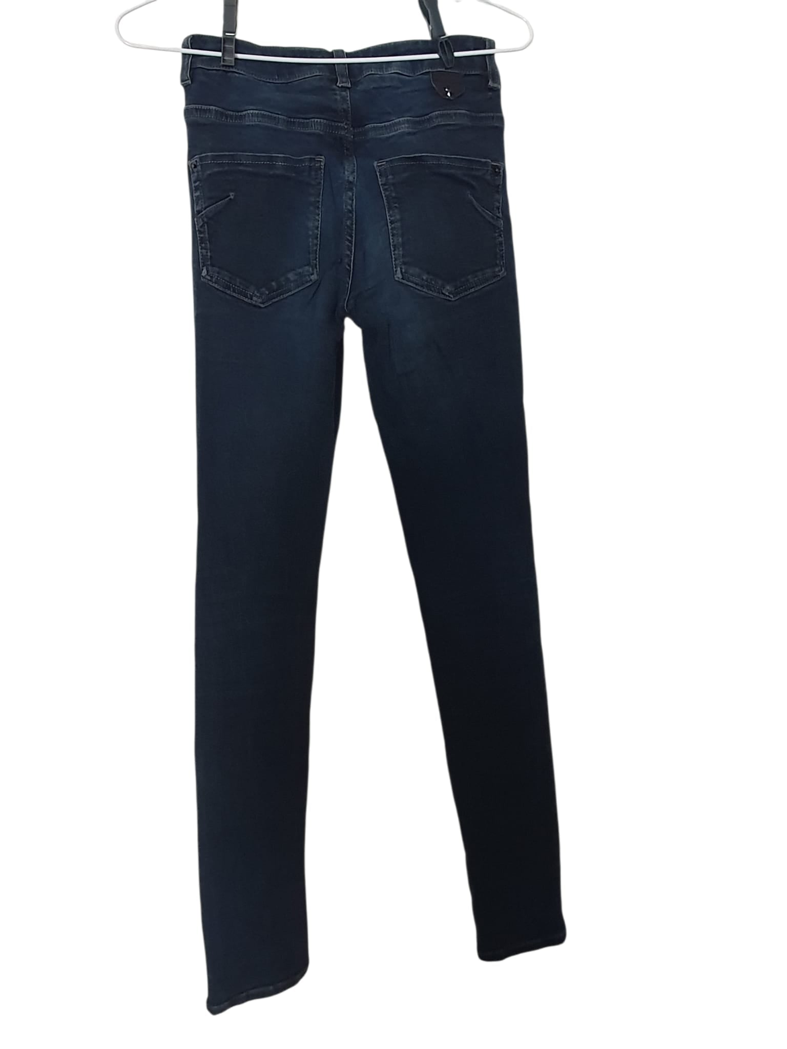 Jean Slim IKKS Bleu Foncé – Détails Biker & Coupe Sculptante