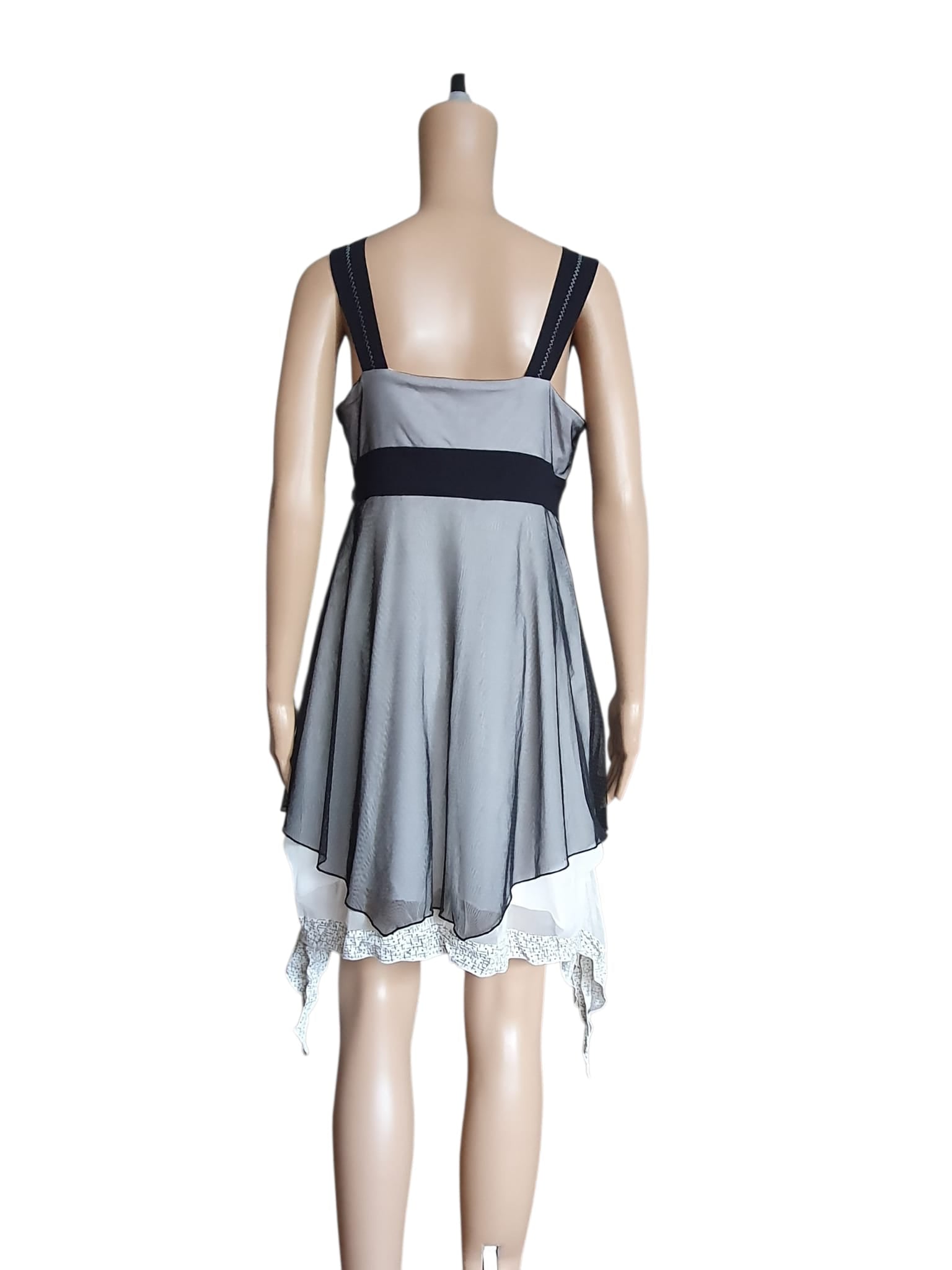 Robe de Créateur "La Mode est à Vous" – Style Bohème Chic & Asymétrique - Taille 38 (M