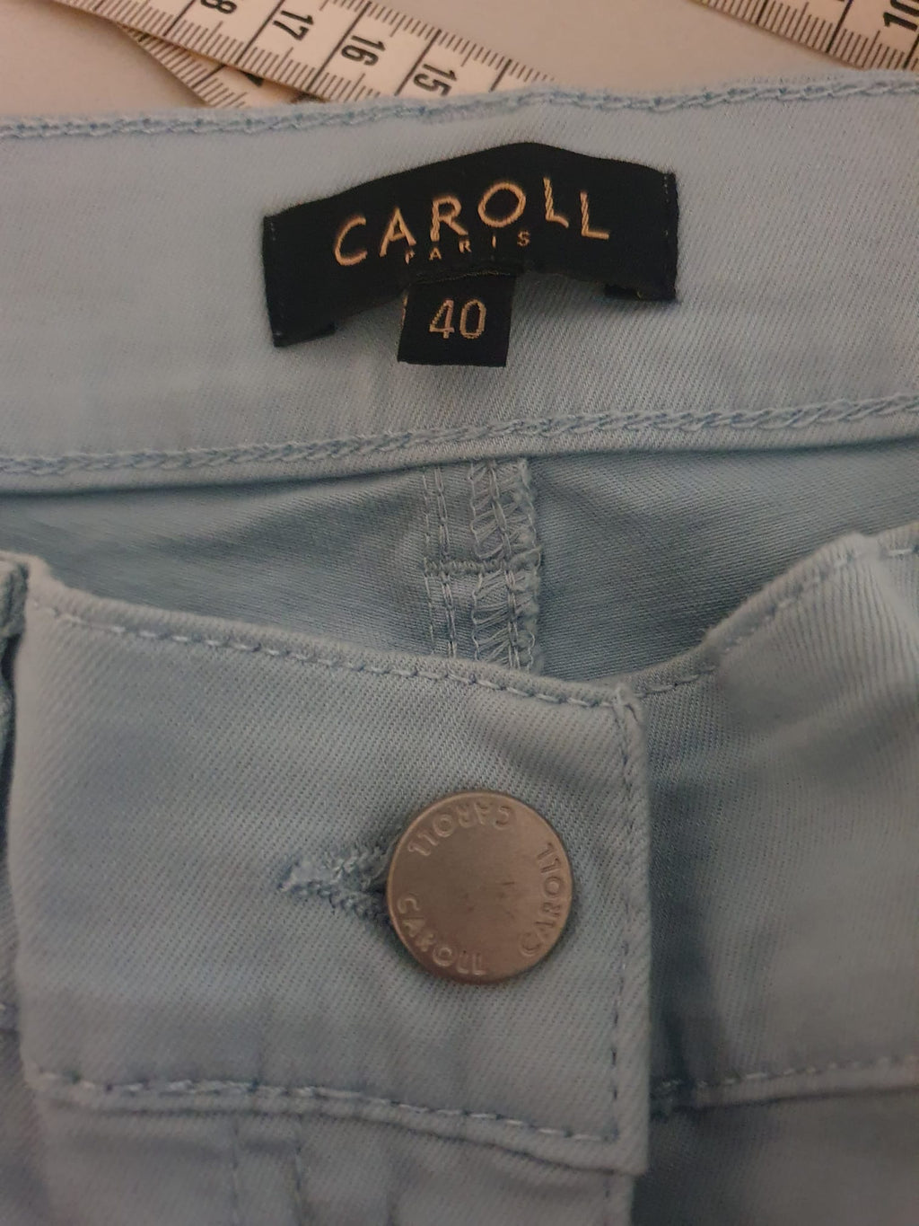 L'Indispensable Pantalon Pastel Caroll – Chic, Stretch & Vitaminé T40