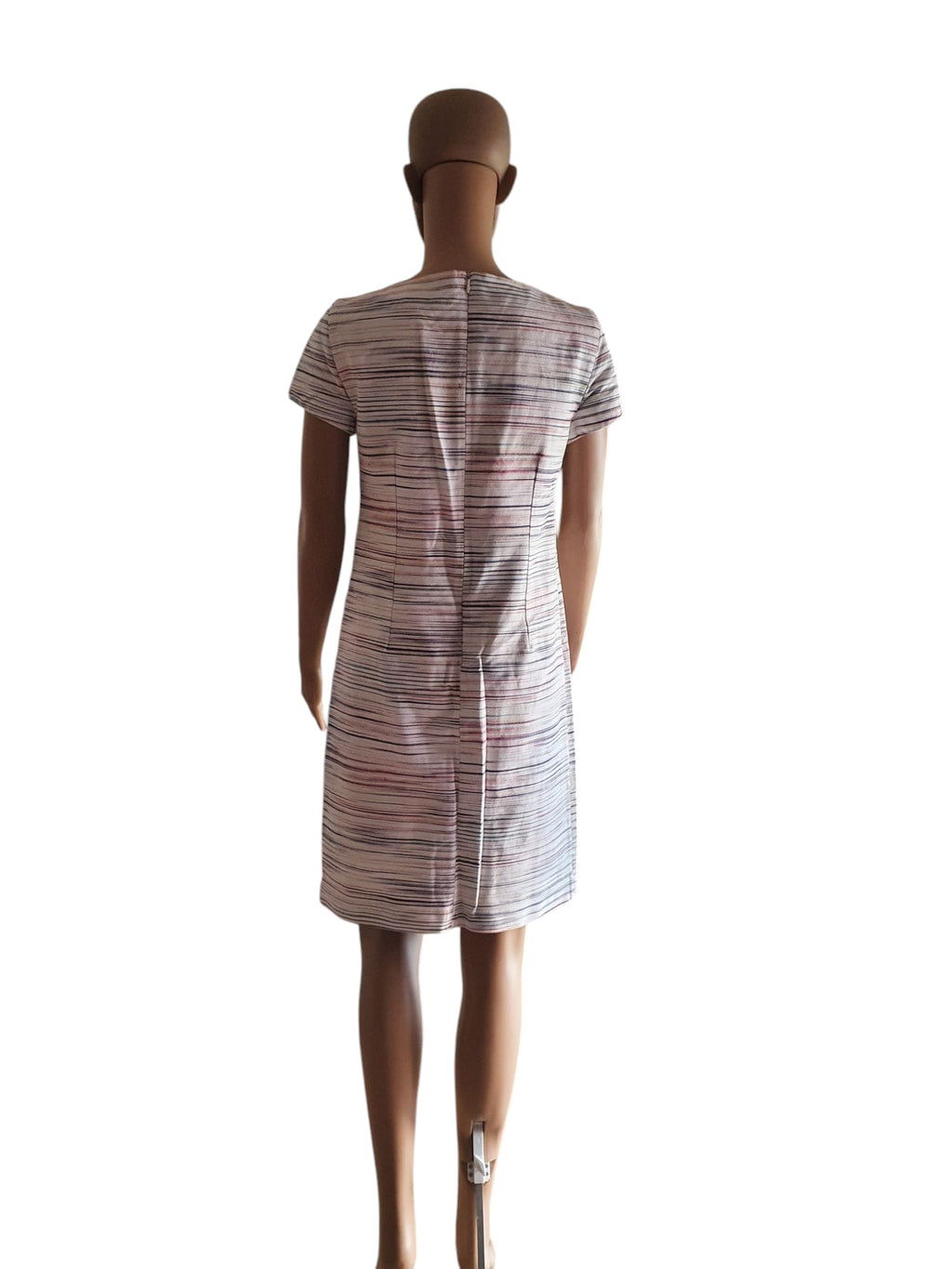 Robe Droite Caroll Taille 38 - Style Chic & Graphique- 98% Coton. T38