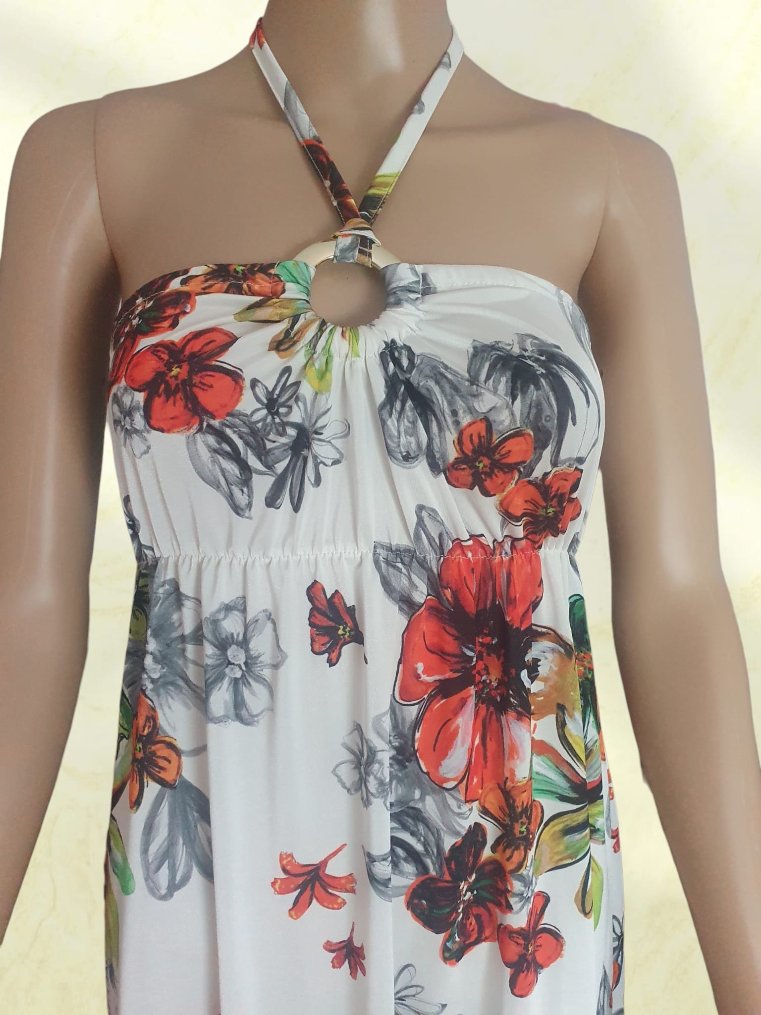 Robe Longue Fleurie Sandro Ferrone – Style Boho Chic – Taille S