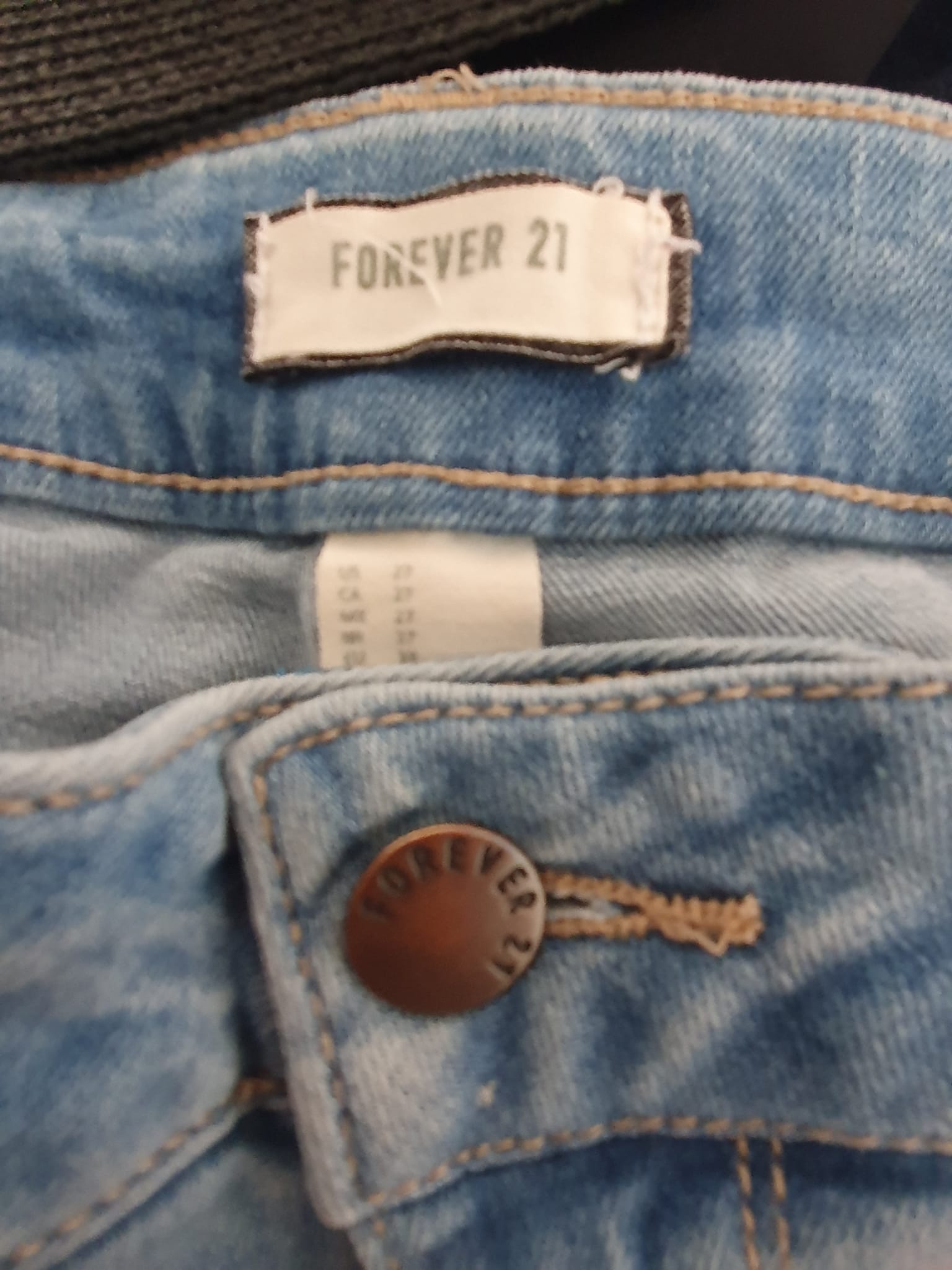 Jeans Forever 21 - Coupe Flare "Raw Edge" (Style Années 70/Y2K)
