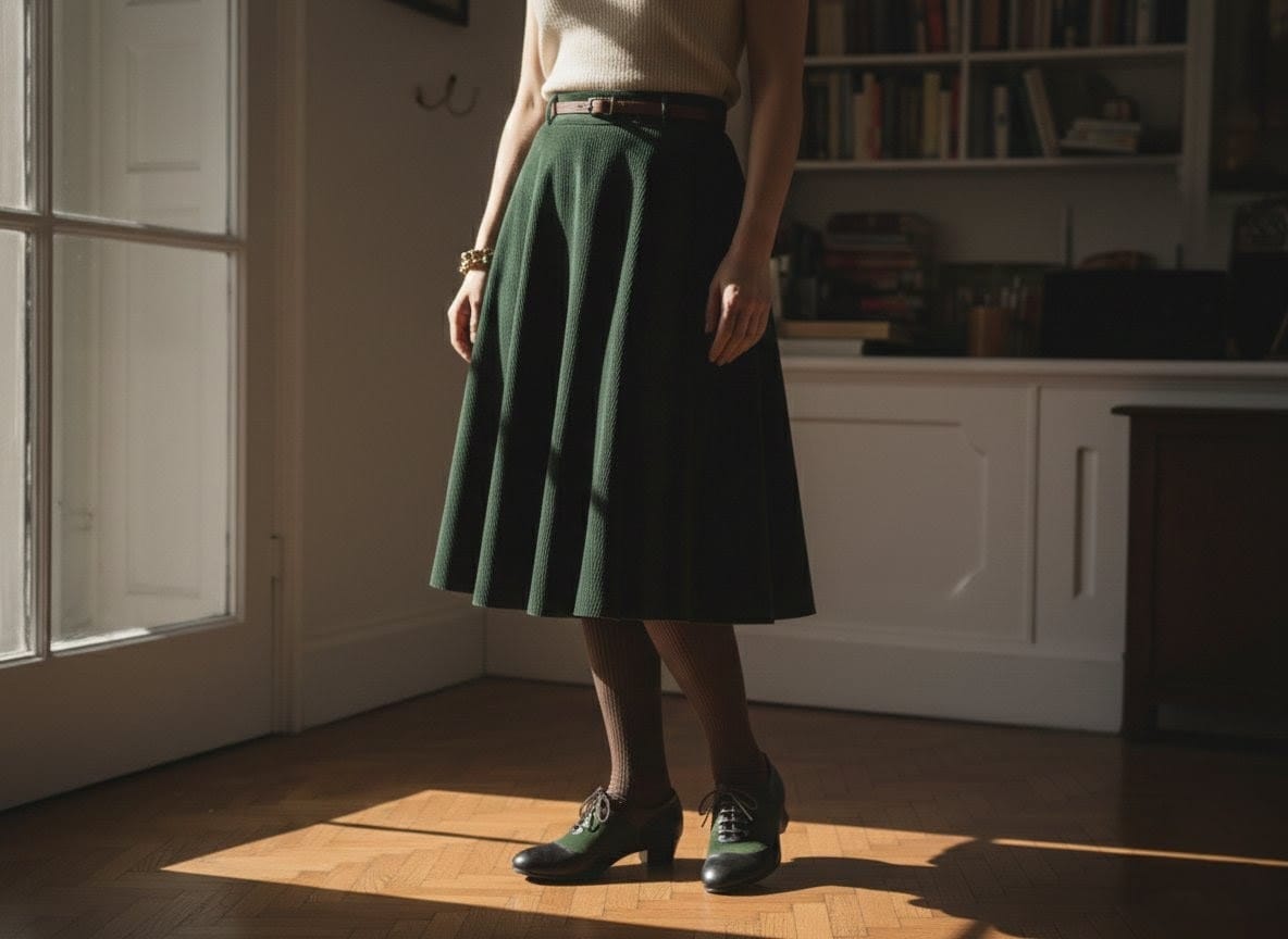 Chaussures Andrea Conti- Style Rétro Chic - Cuir & Daim - T40