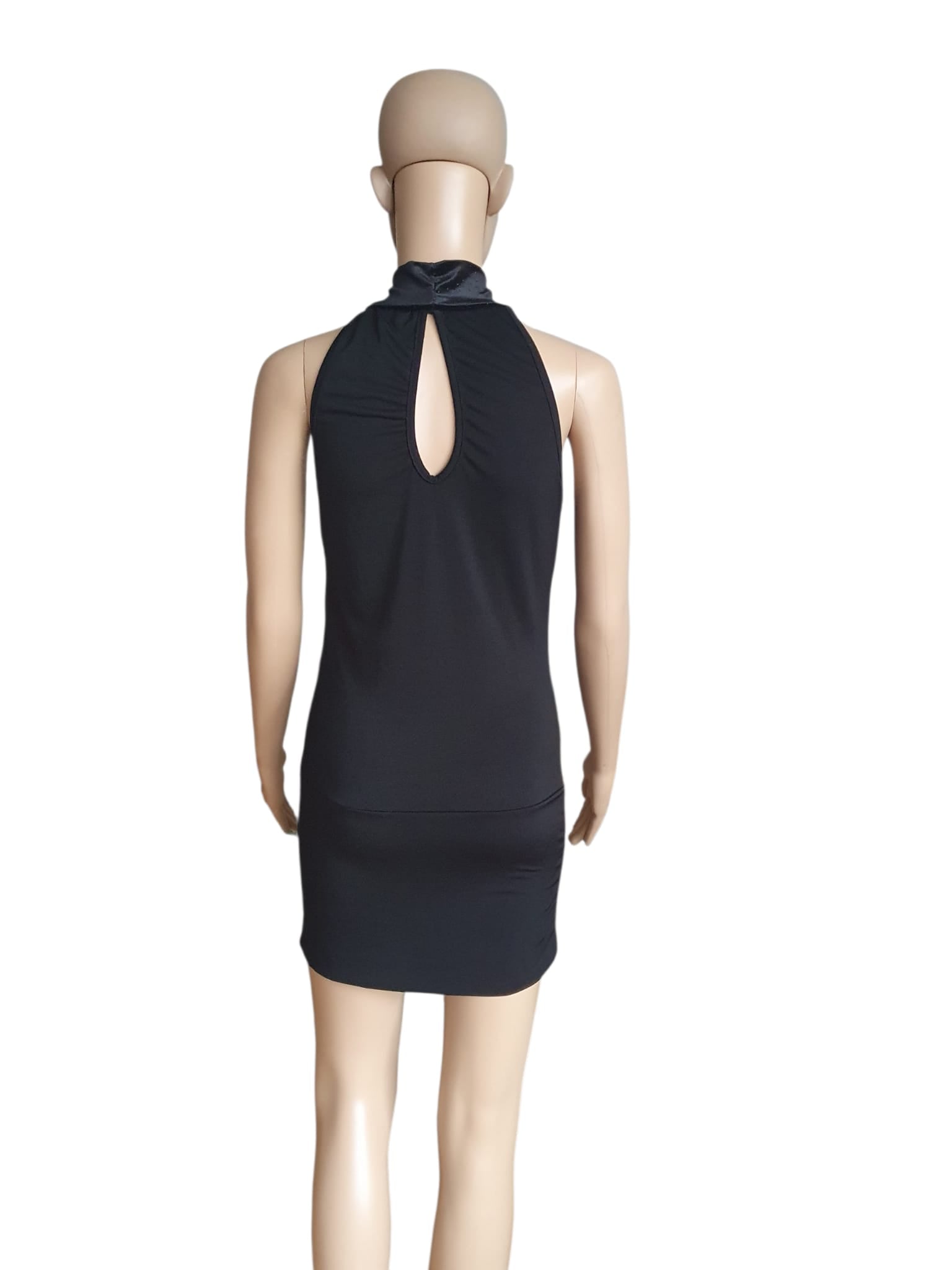 🖤 La Petite Robe Noire de Soirée : Chic, Stretch & Pailletée T36