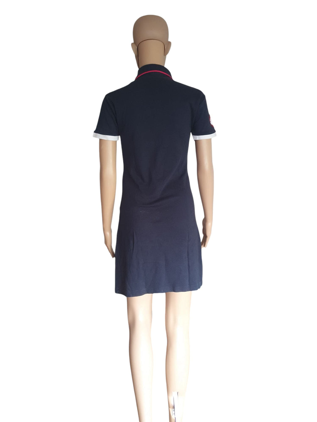 Robe Polo style Nautique Chic. Taille 38