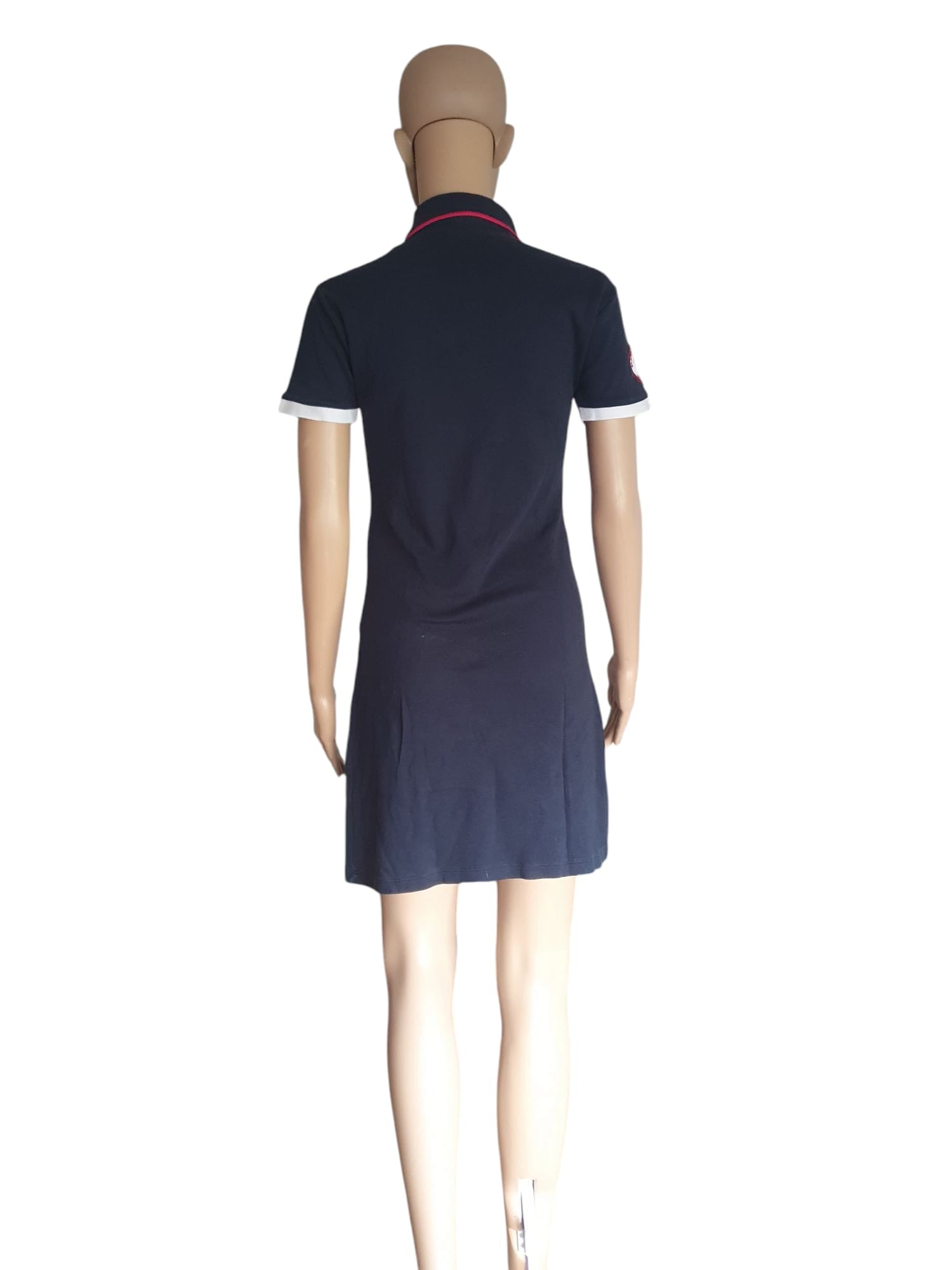 Robe Polo style Nautique Chic. Taille 38