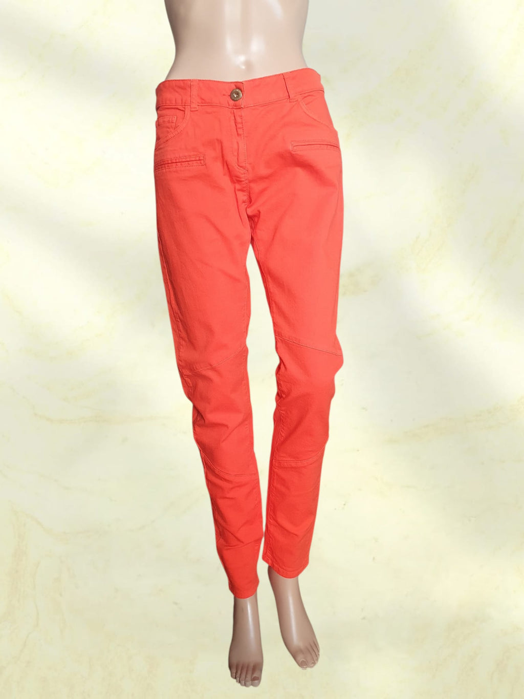 🍊 Jean Slim "American Outfitters" – Orange Vitaminé -Taille 36